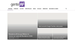 Desktop Screenshot of genteaf.com